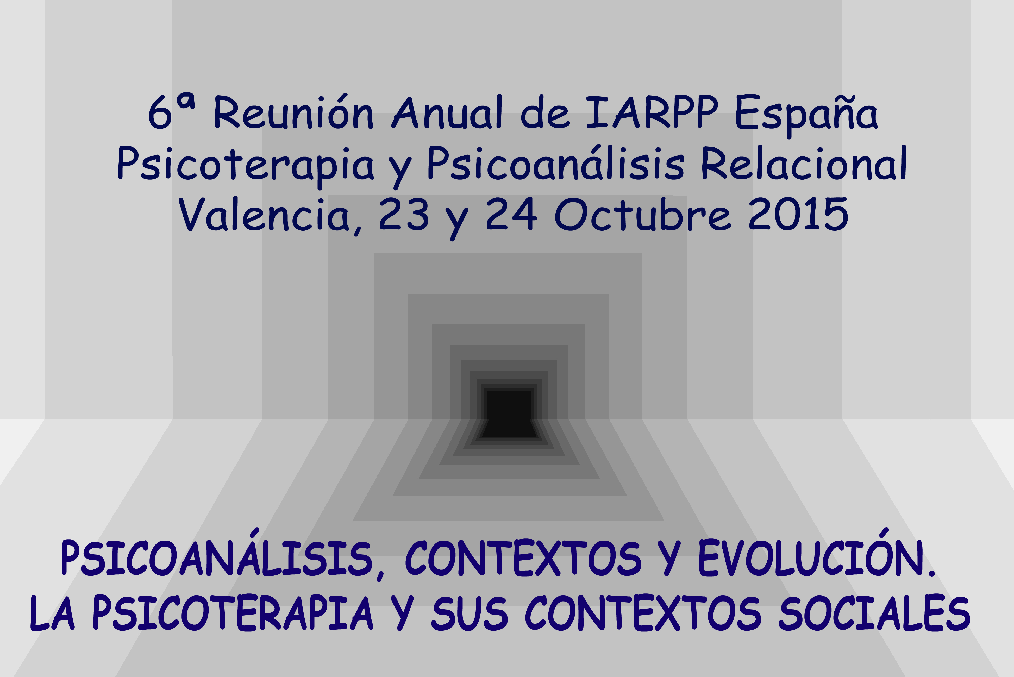 6a Reunion IARPP: Valencia, 2015